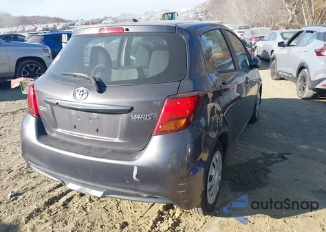 2017 Toyota Yaris L из США, поврежденный, VIN VNKKTUD36HA082809